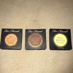Mini too faced bronzer trio